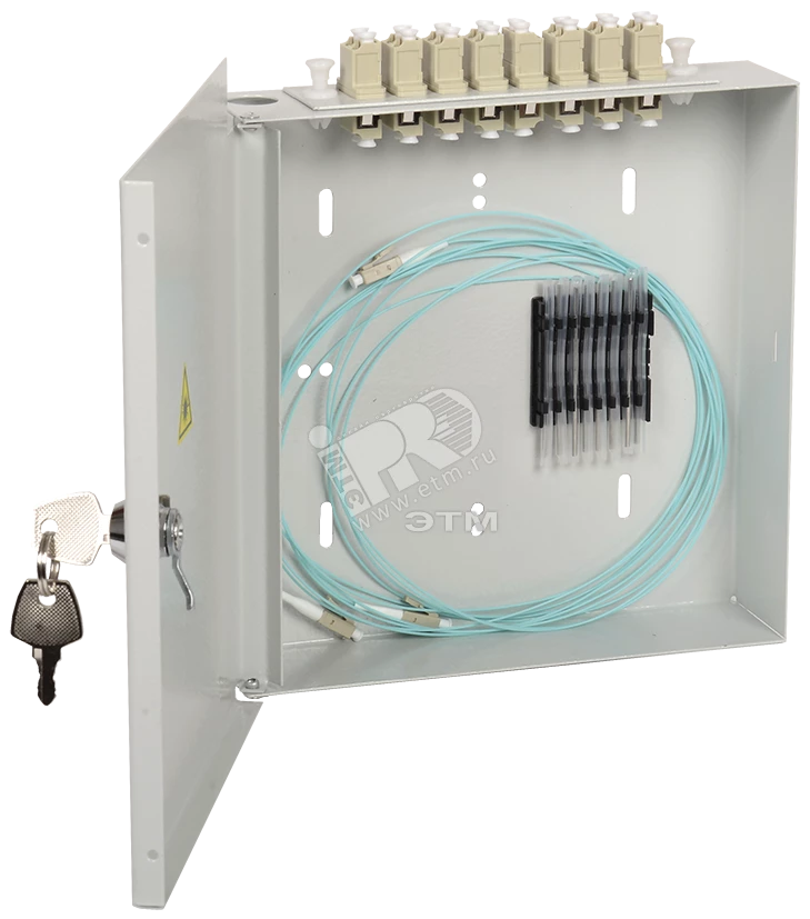 ITK кросс наст. укомплектованный: LC (duplex) 4шт; (OM2)