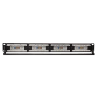 Патч-панель 19&amp;amp;quot;, 24хRJ-45, UTP, Cat.5e, 1U 10-0403 10-0403 10-0403