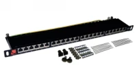 Патч-панель LANMASTER 24 порта, UTP, кат.5E, 1U