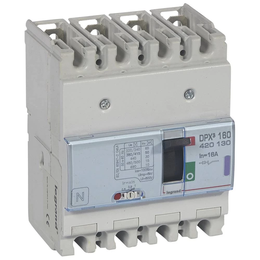 АВТ.ВЫКЛ.DPX³ 160 4P 16А 50kA