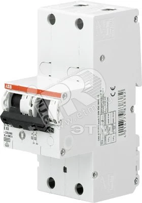 Автомат,выкл-ль 2п,cелект, S752DR-K40