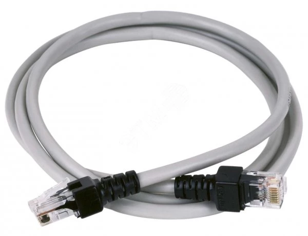 Соед. каб. Ethernet, 2хRJ45 в пром. исполнении, Cat 5E, 5 метров - стандарт UL