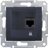 Компьютерная розетка, графит SDN4700170