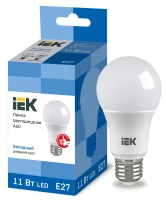 Лампа светодиодная ECO A60 шар 11Вт 230В 6500К E27 IEK