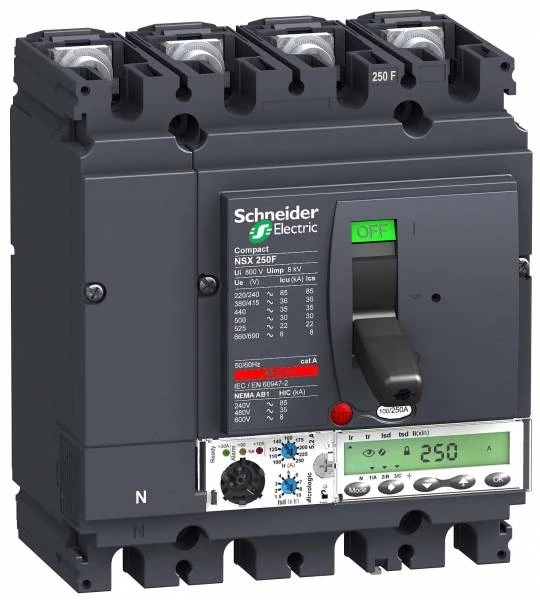 4П4Т АВТ. ВЫКЛ. MICROLOGIC 5.2A 250A NSX250N