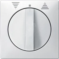 ЦЕНТР. ПЛАТА ВЫКЛ. УПРАВ. ЖАЛЮЗИ ПОВОРОТНОГО, SYSTEM DESIGN, ЦВЕТ ПОЛЯРНО-БЕЛЫЙ