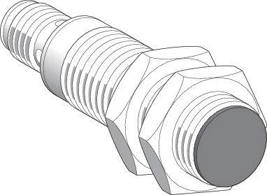 ИНДУКТИВНЫЙ ДАТЧИК ЦИЛИНДРИЧЕСКИЙ 12-24VDC НЗ PNP XS518BLPBM12