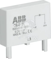 Диод и светодиод красный CR-U-41 6-24B DC для реле CR-U