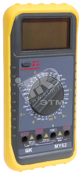 Мультиметр цифровой Professional MY63 IEK