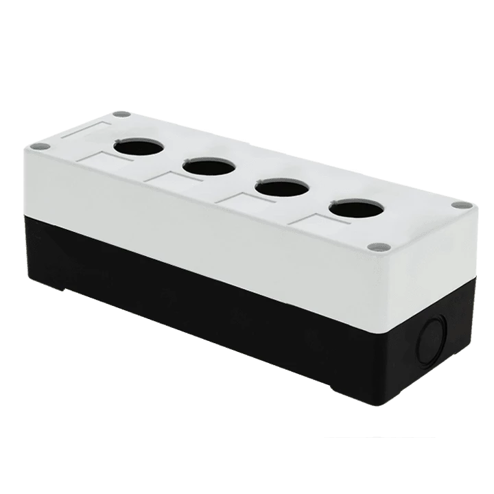Корпус КП104 пластиковый 4 кнопки белый EKF PROxima