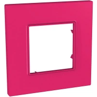 РАМКА UNICA QUADRO 1 МЕСТО МАЛИНА