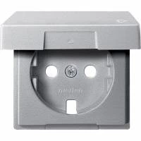 ЦЕНТР.ПЛАТА С КР.Д/МЕХ.РОЗ.SCHUKO АЛЮМ MTN2341-0460