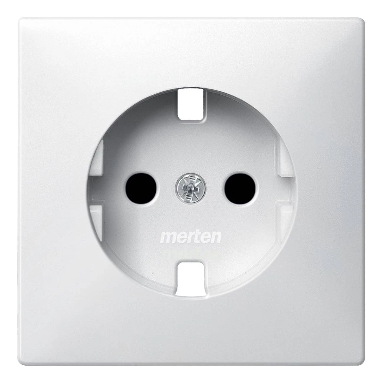 ЦЕНТР.ПЛАТА Д/МЕХ.РОЗ.SCHUKO БЕЛЫЙ MTN2330-4019