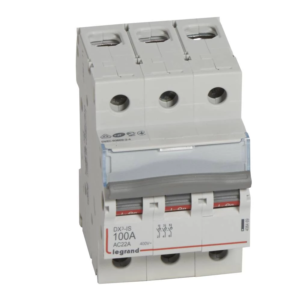 Выкл.разъед.DX3 3П 100A