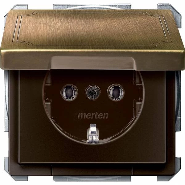 МЕХ-М РОЗЕТКИ С КРЫШК. MTN2311-4143