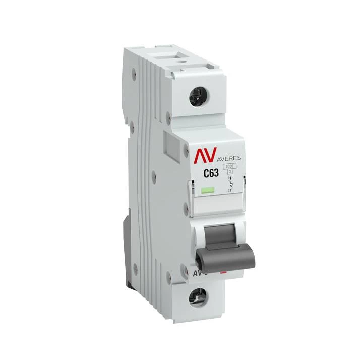 Выключатель автоматический AV-10 2P  1A (D) 10kA EKF AVERES mcb10-2-01D-av mcb10-2-01D-av