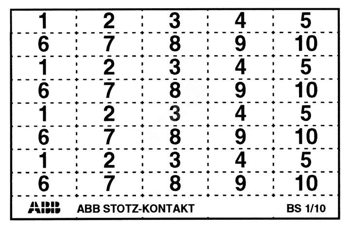 Маркер к, 2х1-20 BS1/20