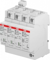 Ограничитель импульсных перенапряжений УЗИП OVR T2 3L 80-440s P TS QS ABB 2CTB815708R3500