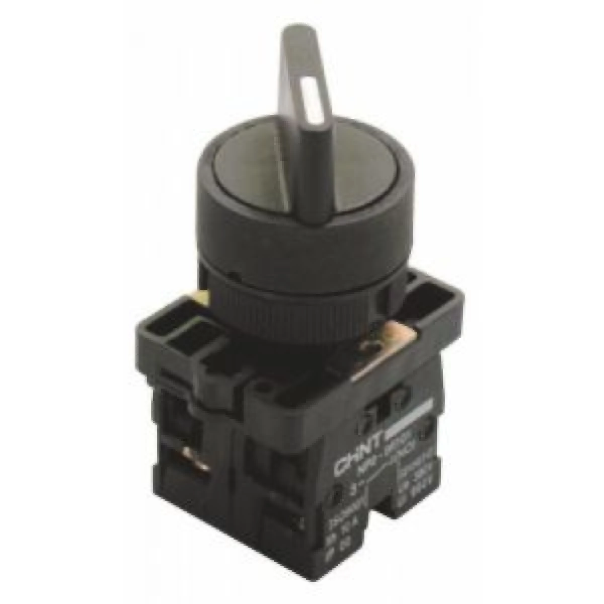 Переключатель NP2-EJ21, 2 положения с фиксацией, 1НО IP40 (CHINT)