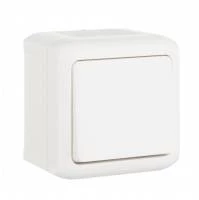 Выключат 10A 1кл IP44 БЕЛ