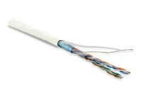 (FTP25-C3-SOLID-INDOOR) Кабель витая пара, экранированная F/UTP, категория 3 25 пар (24 AWG), одножильный (solid), экран - фольга, PVC, 20°C - +50°C, серый Hyperline