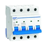 Автоматический выключатель NB1-63 4P 6A 6кА х-ка B (CHINT)