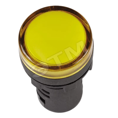 Лампа AD16DS(LED)матрица d16мм желтый 230В AC ИЭК