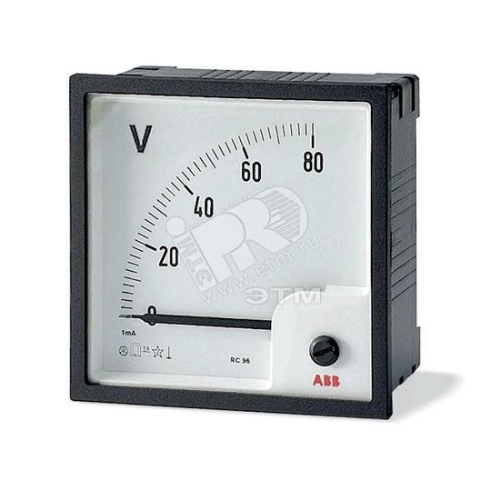 Вольтметр перем,тока прям,вкл, VLM-1-500/72