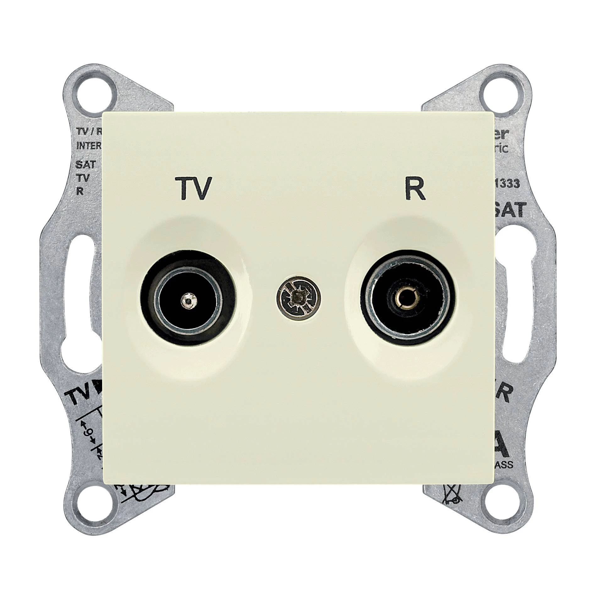 TV/R розетка промежут., беж. SDN3301847