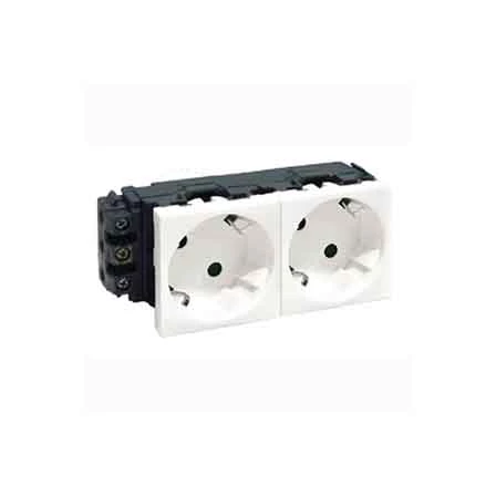 PM-45/4 - Суппорт для розетки  45x45 на 4 модуля