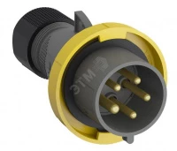 Вилка кабельная Easy&Safe 432EP4W, 32А, 3P+N+E, IP67, 4ч