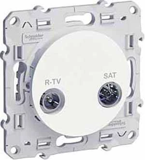 R-TV/SAT оконечн бел ODACE