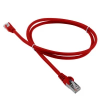 Патч-корд LANMASTER LSZH FTP кат.5e, 2.0 м, красный