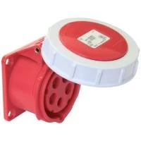 Розетка скрытой установки IP67 16A 3P+E+N 400V