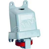 Розетка накладная для монтажа на поверхность 316RS6W, 16A, 3P+E, IP67, 6ч