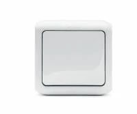 Переключат 10A 1клIP44 БЕЛ