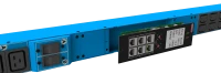Блок распределения питания интеллектуальный iPDU-7021: Metered, Ethernet, 0U, 400V, (3) 16A, in: IEC