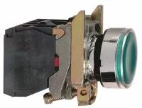 КНОПКА 22ММ 48-120В С ВОЗВ. С ПОДСВ. XB4BW33G5