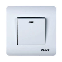 Двухпозиционный выключатель с LED-подсветкой 10А 250В (CHINT)