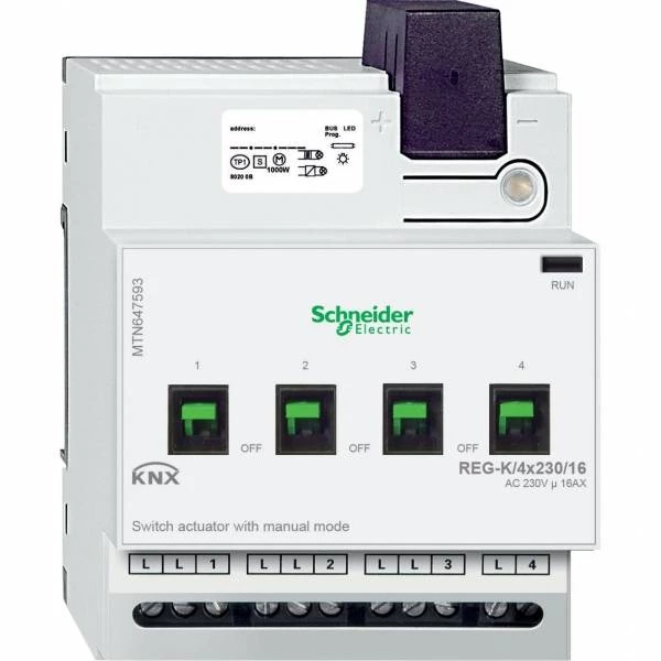 АКТОР ДЛЯ ВЫКЛ REG-K/4X230/16 С РУЧН УПР MTN647593