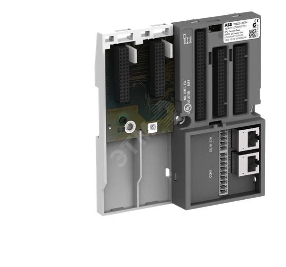 Основание монтажное ЦПУ, AC500, 2 слота, TB523-2ETH, v2