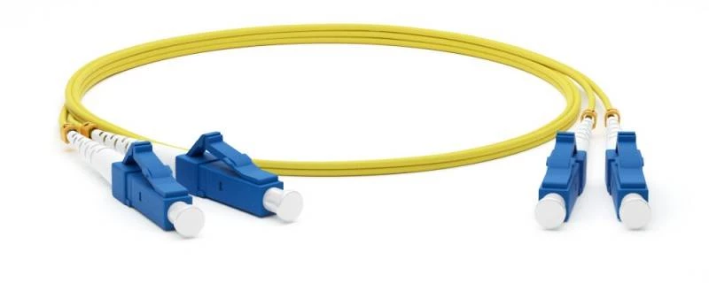 Патч-корд волоконно-оптический (шнур) SM 9/125 (OS2), LC/UPC-LC/UPC, 2.0 мм, duplex, LSZH, 2 м Hyperline