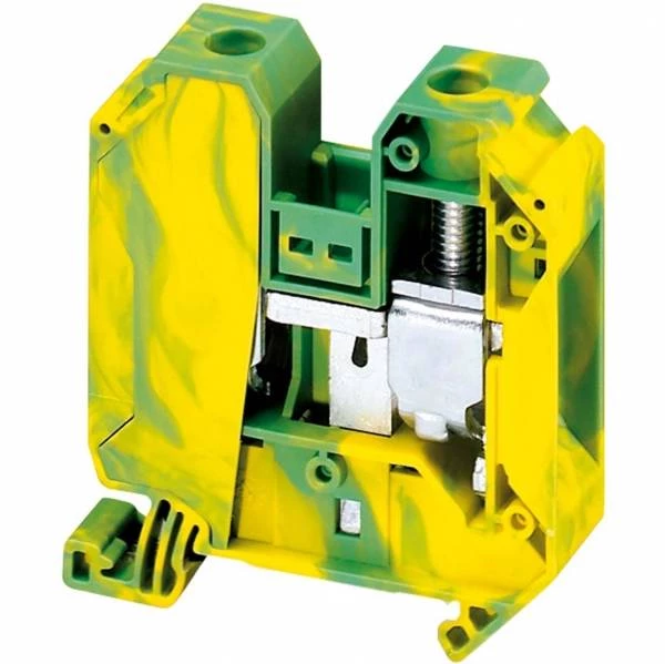 Клеммник винтовой с заземлением 35мм.кв 2 точки подключения NSYTRV352PE Schneider Electric
