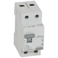 УЗО двухполюсное Rx3 Вдт 300ма 25а 2п Ac