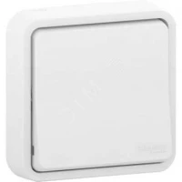 MUREVA S, ПЕРЕКЛЮЧАТЕЛЬ скрытой установки, БЕЛЫЙ, IP55