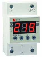 Реле напряжения с дисплеем MRV 63A EKF PROxima