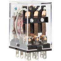 Реле промежуточное JZX-22F(D) 4 конт. с инд. LED 3А 24В DC (CHINT)