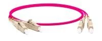 Патч-корд волоконно-оптический (шнур) MM 50/125(OM4), LC-LC, duplex, 10G/40G, LSZH, 5 м Hyperline