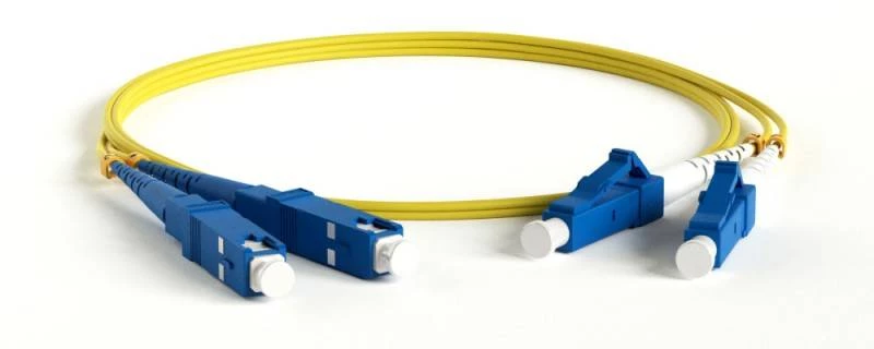 Патч-корд волоконно-оптический (шнур) SM 9/125 (OS2), LC/UPC-SC/UPC, 2.0 мм, duplex, LSZH, 15 м Hyperline