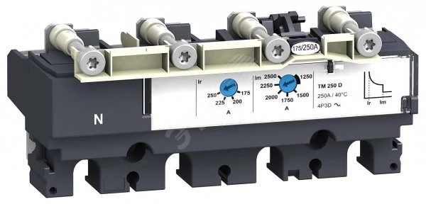 4П4T TM25D РАСЦЕП. ДЛЯ NSX100/250